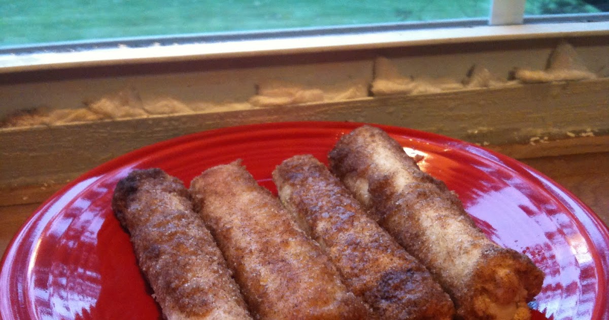 A spoonful of sugar Cinnamon Toast roll ups