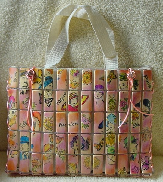 Artistic Extras Bamboo Purse Tutorial