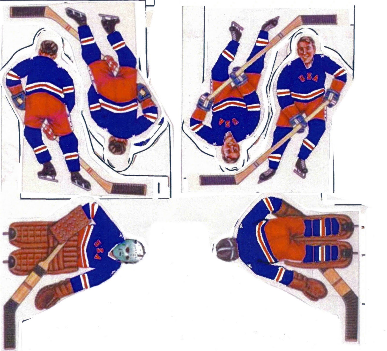 CD Lifestuff CD Lifestuff Coleco Printable Table Top Rod Hockey