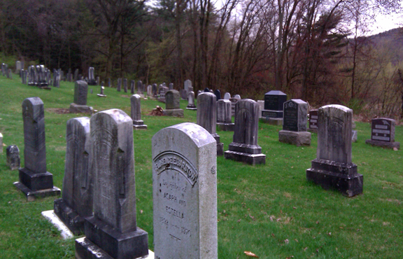 Hockanum Cemetery in Hadley, MA