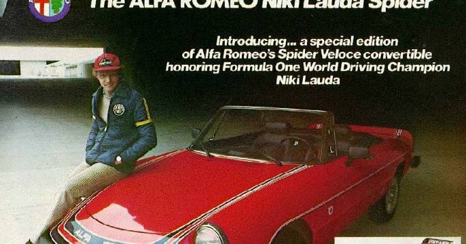 Tamerlane's Thoughts: 1978 Alfa Romeo Spyder Niki Lauda ...