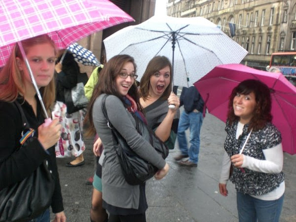 Under my umbrella, ella, ella!