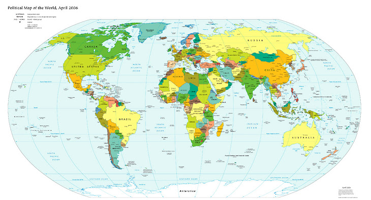 Political map of the world 2011