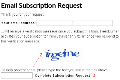 Yeni Yayınlanan Yazıları Email Olarak Alın