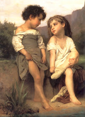 the Edge of the Brook by Bouguereau
