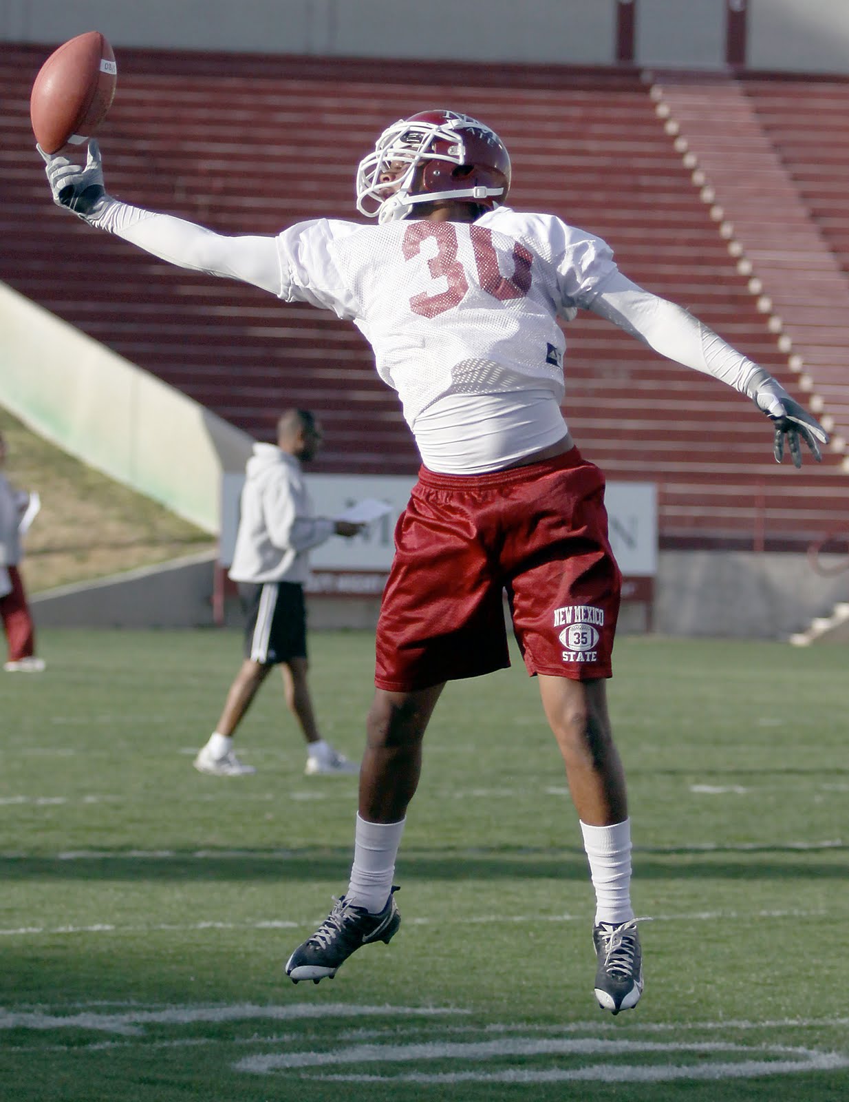 NMSU Spring Football Practice