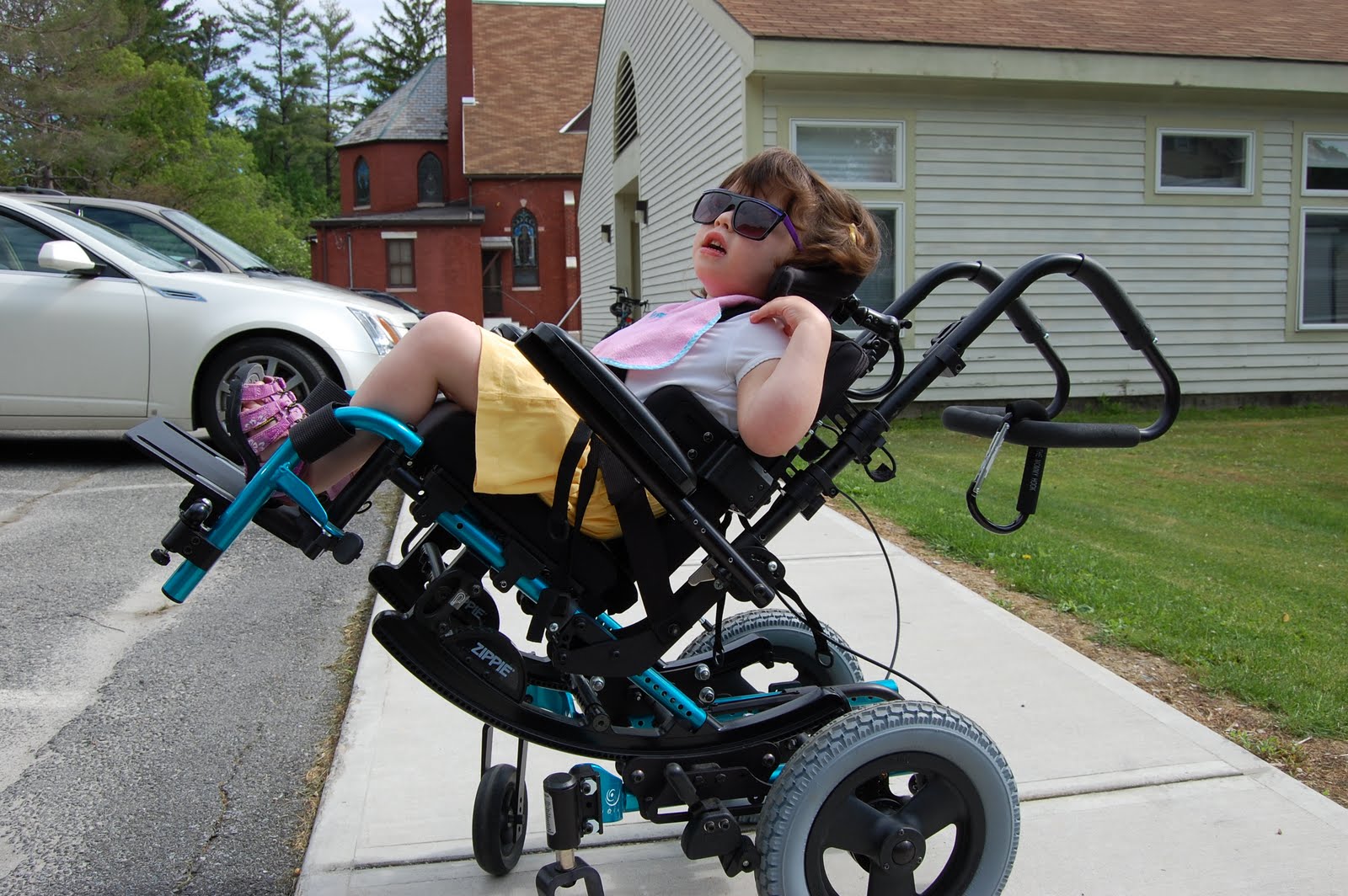 Eve of discovery pictures of the new wheelchair