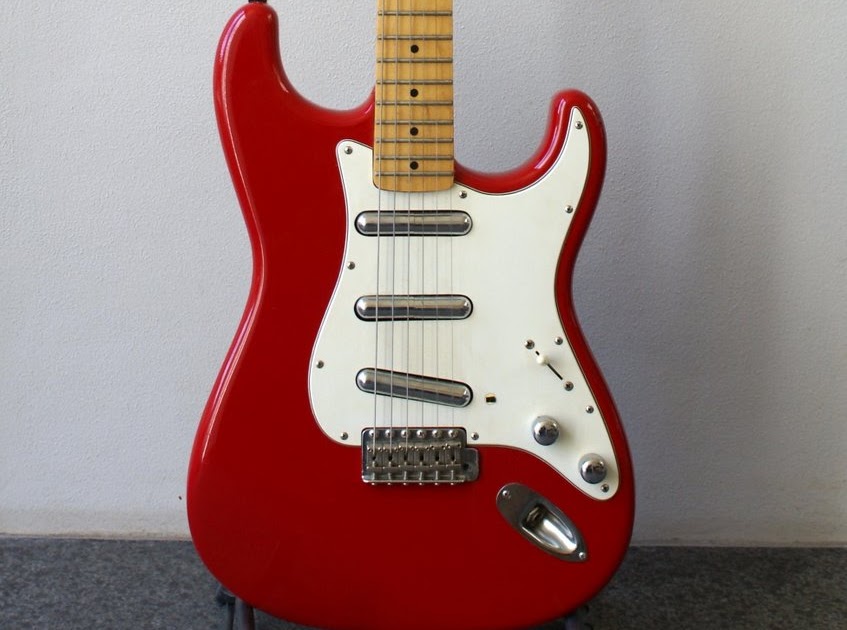 Noud's Guitar Collection Fenix Stratocaster Lipstick pickups