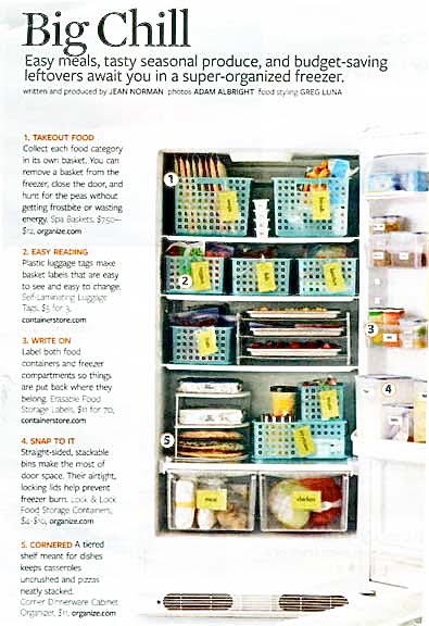 Simple Chest Freezer Organization Tips