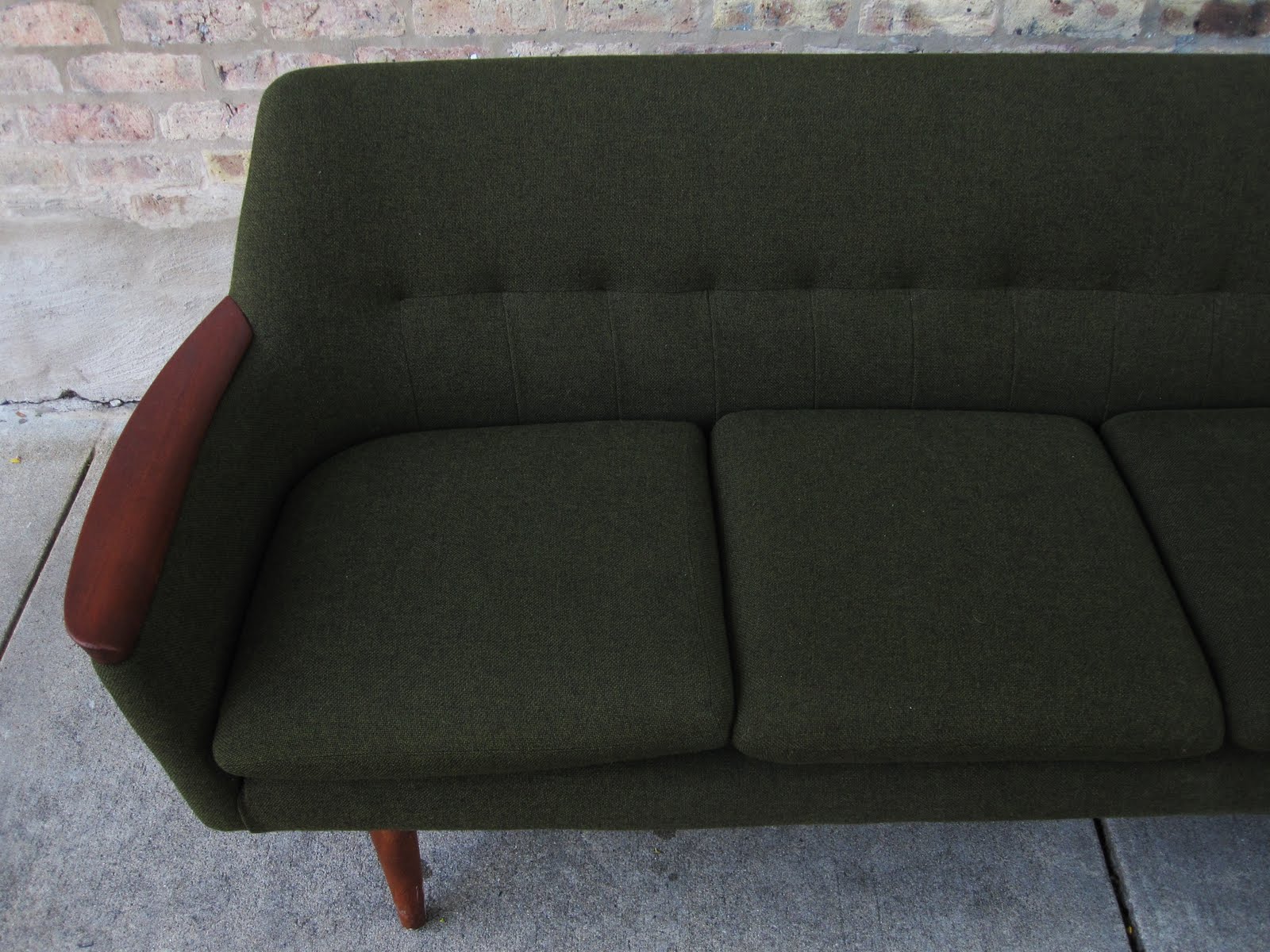 Dark Green Sofa