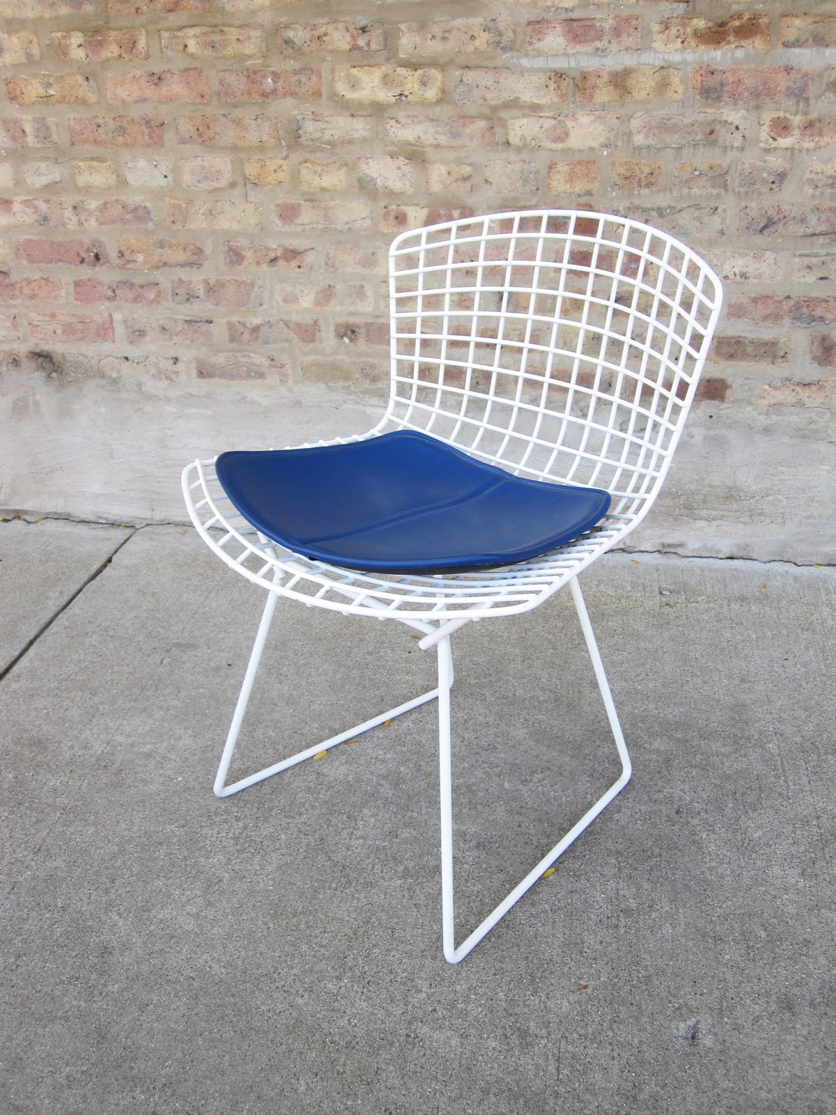 circa midcentury 'bertoia' wire chairs