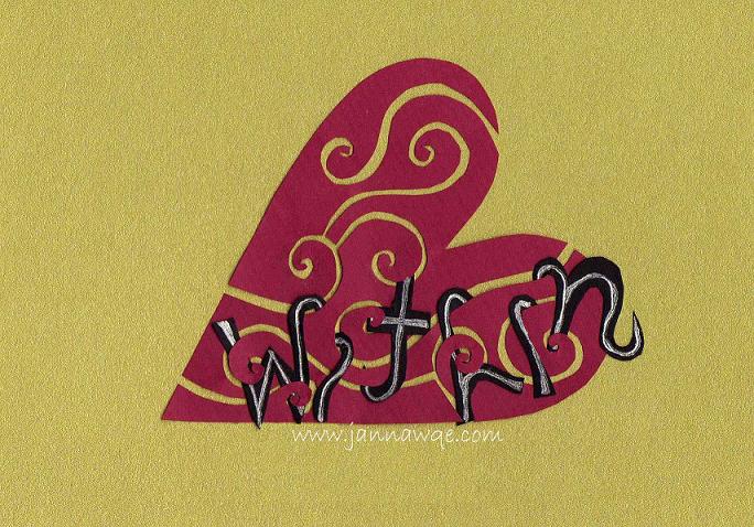 within the heart
