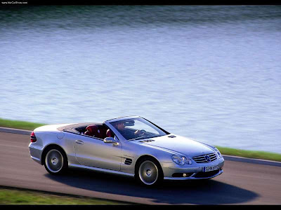 Mercedes-Benz SL55 AMG F1 Safety Car (2003) скачать обои Mercedes-Benz SL55 AMG F1 Safety Car (2003) скачать обои