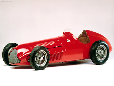 Alfa Romeo Tipo 159 Alfetta At the end of the 1950 season, a further updated Alfa Romeo Tipo 159 Alfetta At the end of the 1950 season, a further updated