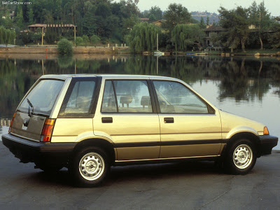 I like to think of the Fit as a modernday Civic Wagon Remember these