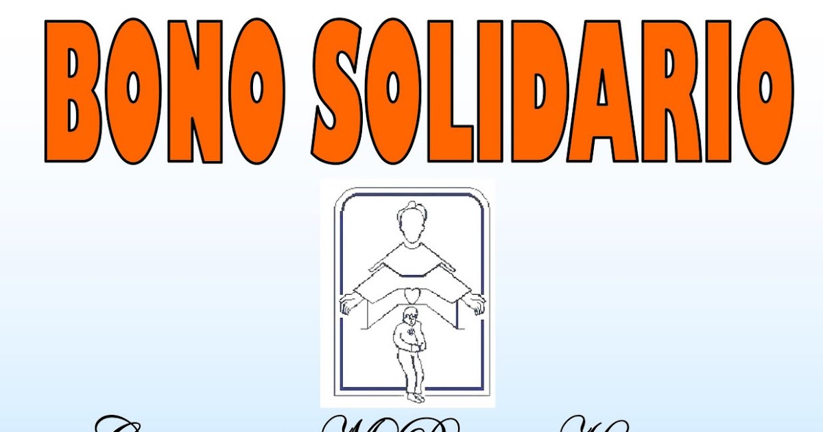 . Bono solidario