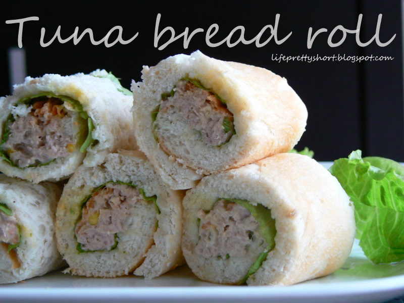 Somebody Watching Me... Tuna Bread Roll