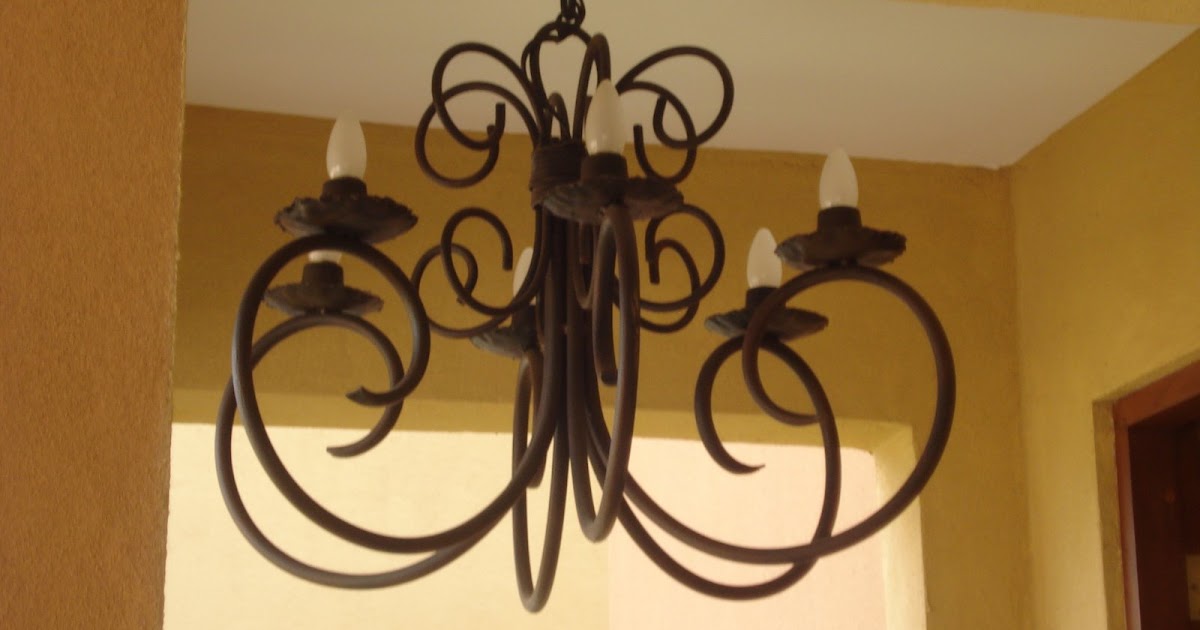 HIERRO FORJADO Y MADERA RUSTICOS: LAMPARAS ESTILO COLONIAL, ANTIGUO Y