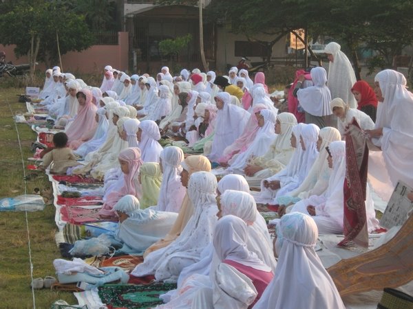 Kegiatan Shalat Idul Fitri 1429 H
