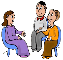 clipart speaking person