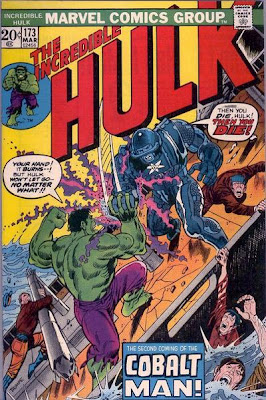 Incredible Hulk #173, the Cobalt Man Incredible Hulk #173, the Cobalt Man