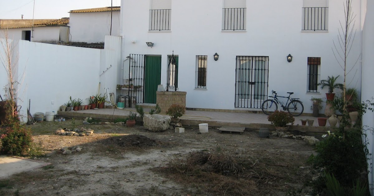 Tengounprimoarquitecto: El patio de mi casa es particular