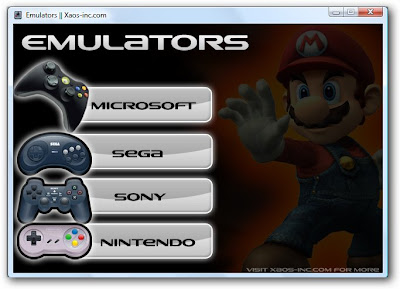 Share Your Video Game Emulators