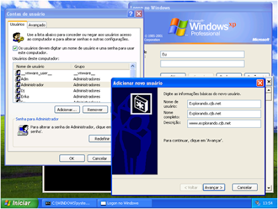 Imagem1 Como Remover Senhas No Windows XP sem programas