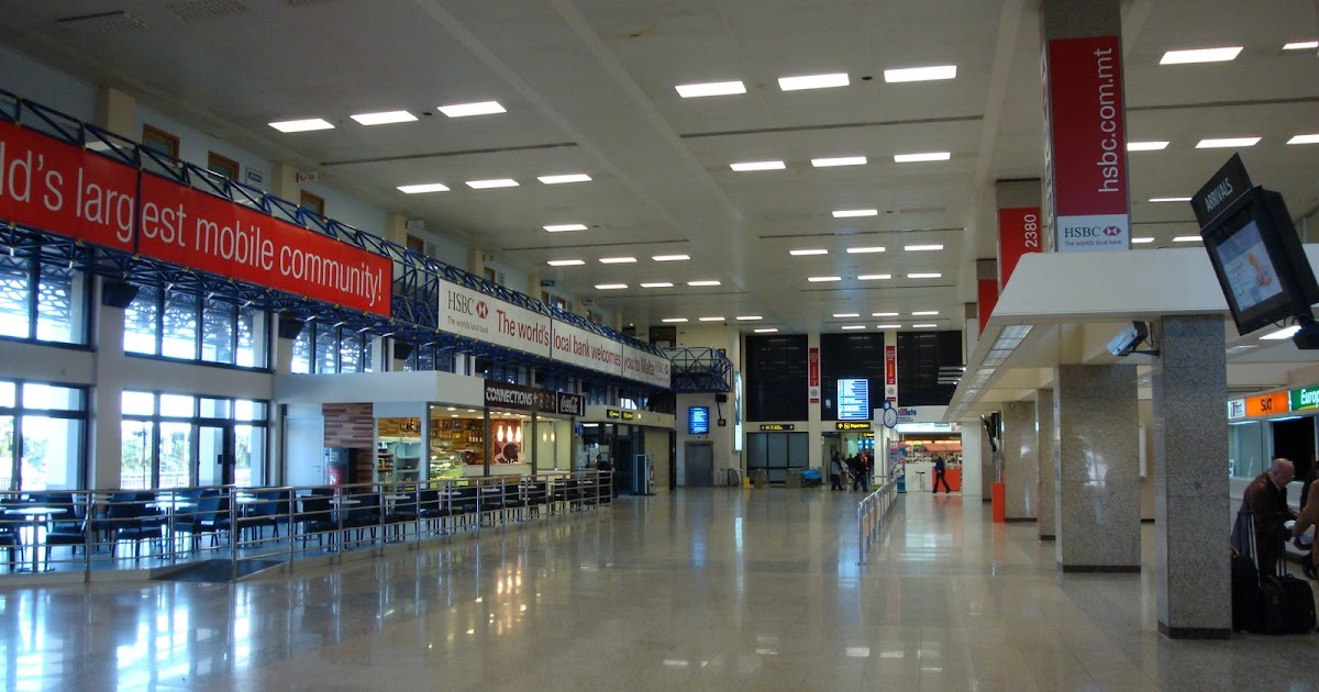 Malta daily photo Arrival's Lounge at Malta International Airport