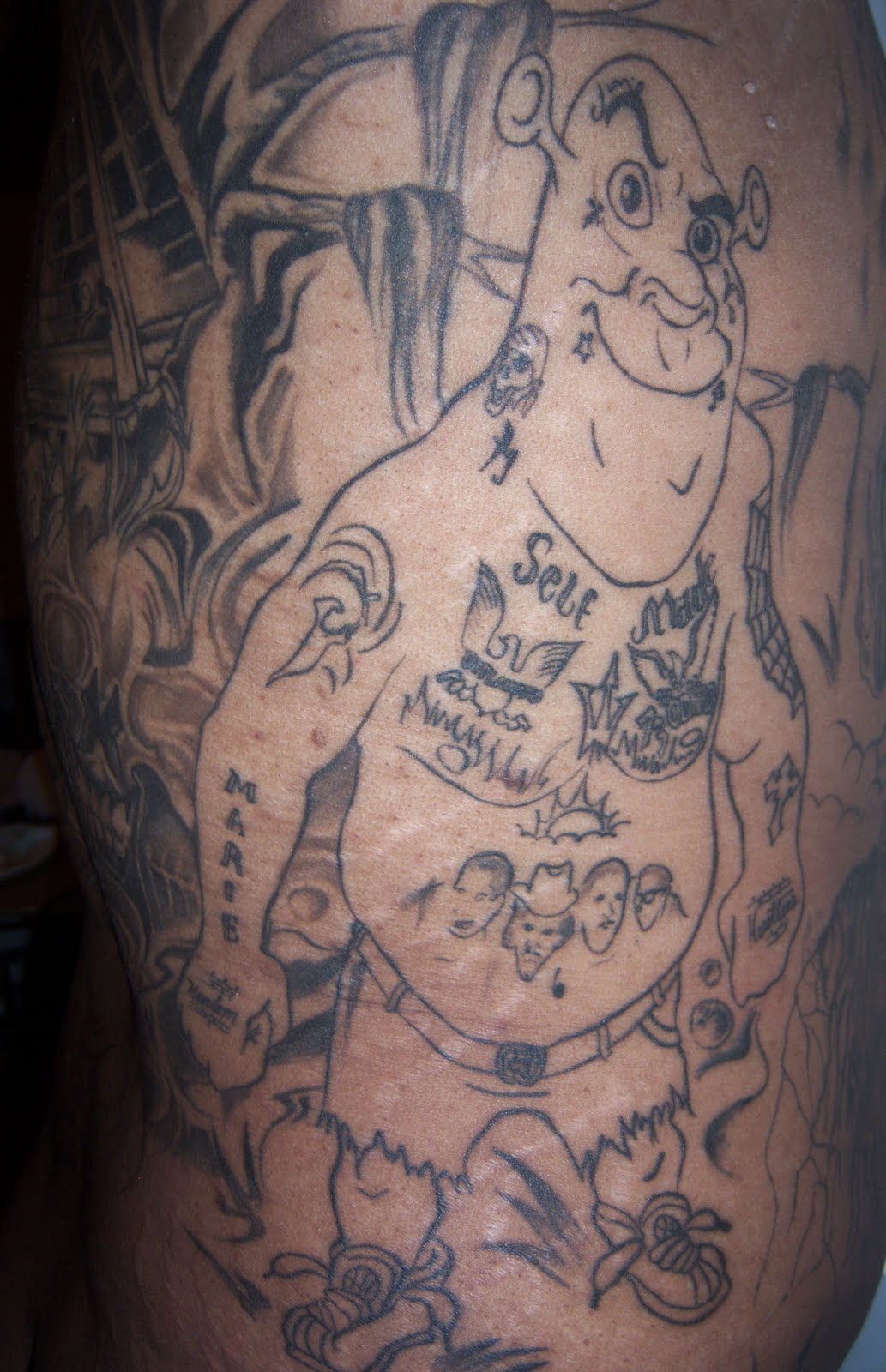 Avant-garde tattoo: Yann Black