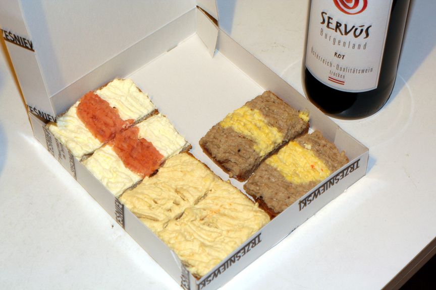 TASTY TRIX Vienna Dispatch A Tale of Tiny Sandwiches (A Love Story)