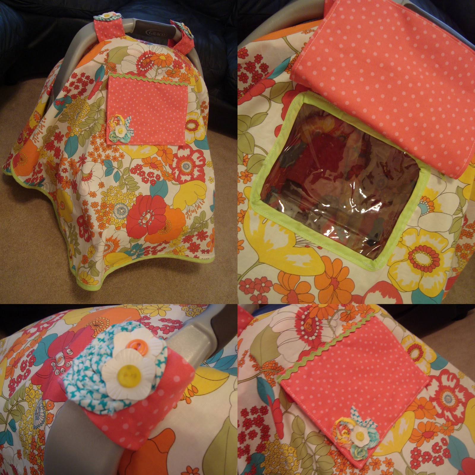 Sewing for Sanity, Crafting to Avoid Craziness Infant Car Seat Cover