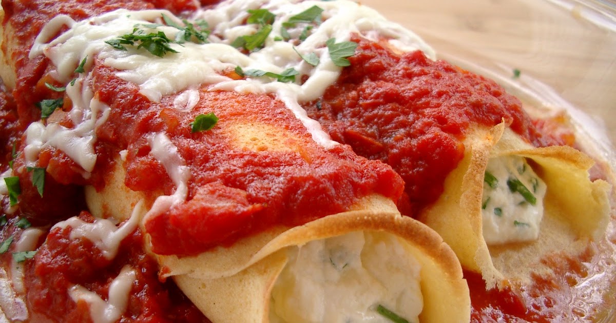 Dinners for a Year and Beyond Cannelloni Crepes