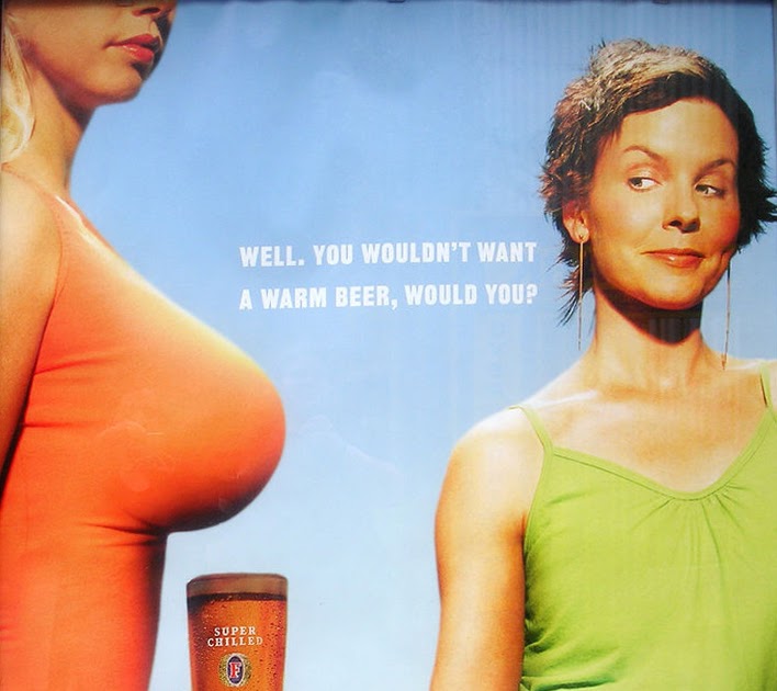 KBCD BlogSpot Funny beer ad Fosters Chilled Beer