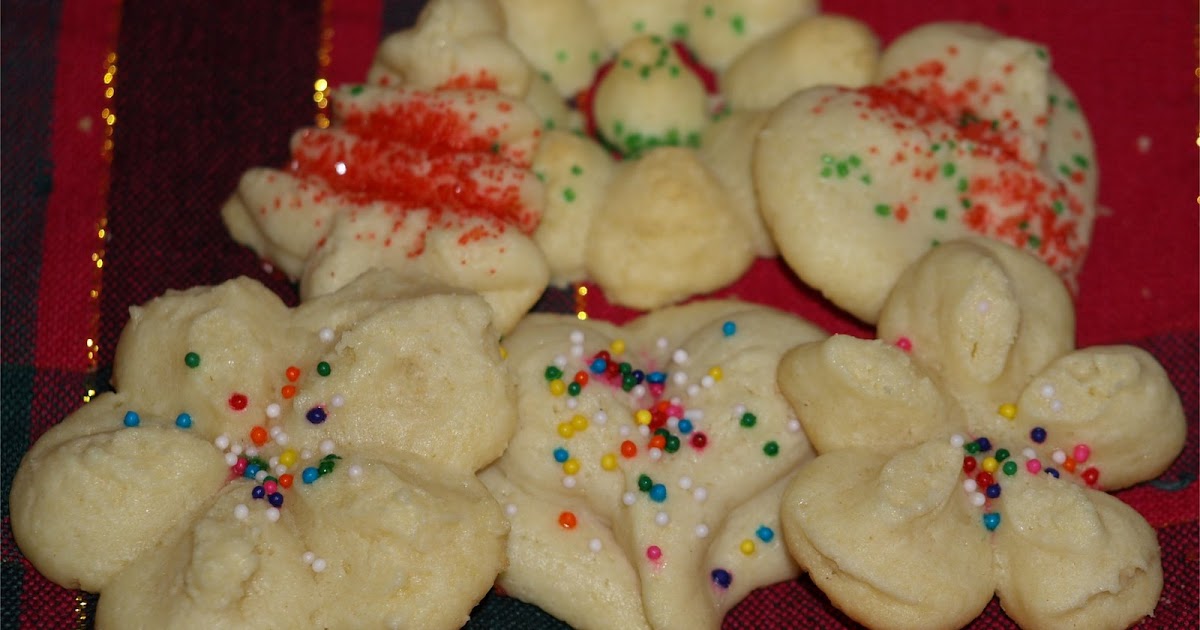 Cream Cheese Spritz Cookies Recipe The Phizzing Tub...