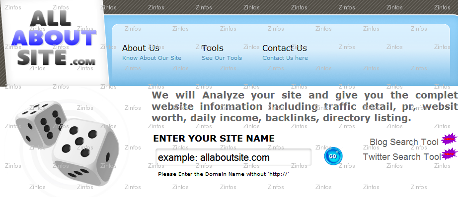 Savoir tout d'un site ou d'un blog etc...  ZinfosWeb
