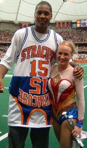 What has Melo been teaching her?