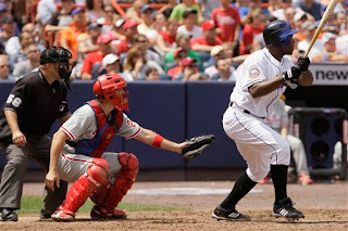 Delgado comes through with the big hit