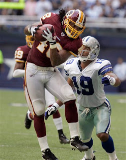 Chris Horton leads the NFC with 3 interceptions