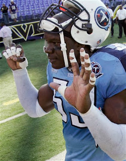 Keith Bulluck is going to run out of fingers if the Titans win again