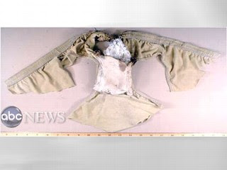 The underwear bomber's tattered singed underpants