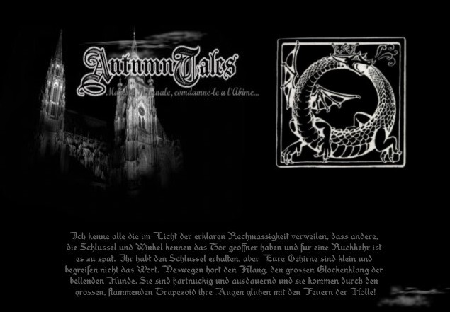 Autunm Tales (Dark Ambient Music)