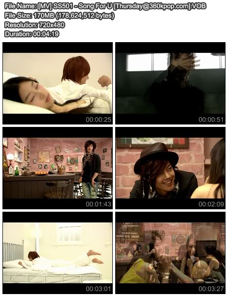 [MV] SS501 Song For U (VOB) RLCB's Blog