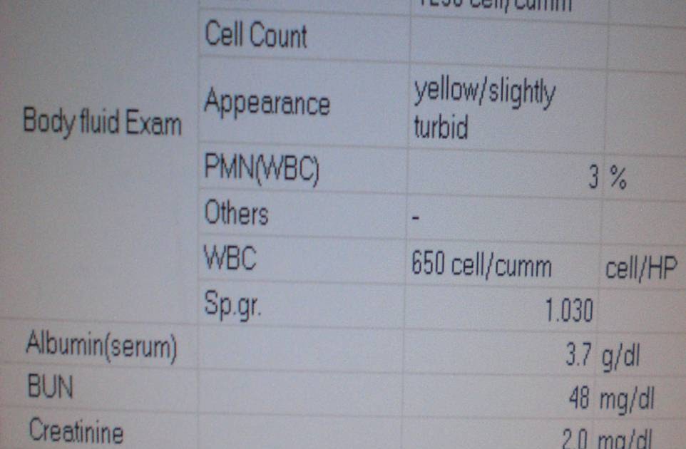Phimaimedicine 362. Low serum ascites albumin gradient
