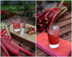 Under The High Chair Rhubarb Rosemary Daiquiri
