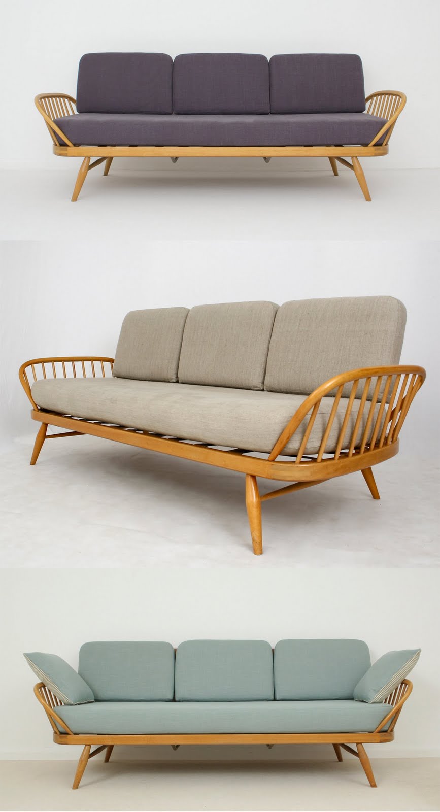 Love Vintage Furniture ERCOL OBJECTS OF DESIRE THE 355 STUDIO COUCH