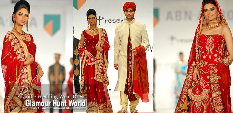 Red Lehenga Pakistani
