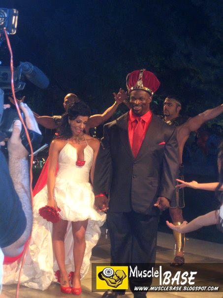 Ronnie Coleman Wedding Ronnie Coleman Wedding Ceremony Images In