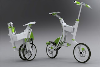 Grasshopper: Folding Electric Bike - 10 Desain Sepeda yang Unik dan Futuristik - Simbya