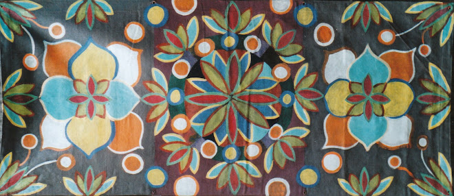 Un vrai plaisir mais aussi un travail sur la couleur et la "symétrie"